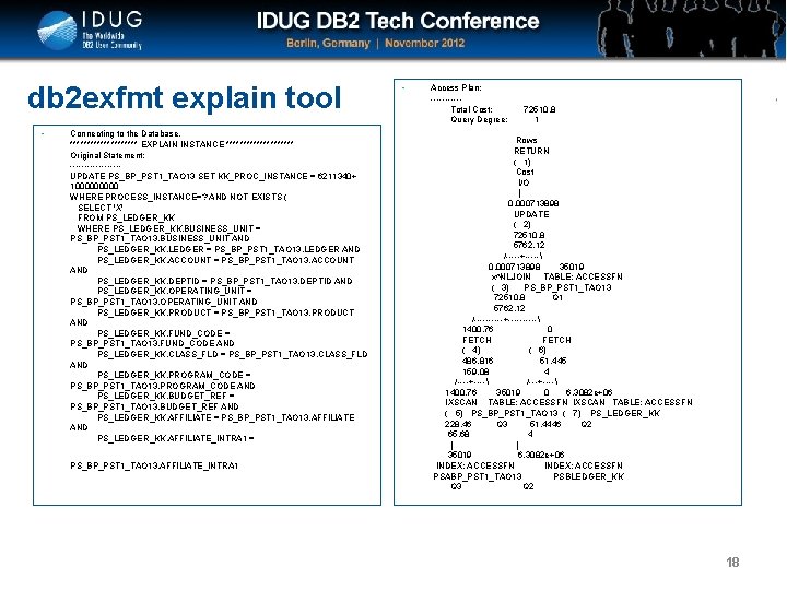 Click to edit Master title style db 2 exfmt explain tool • Connecting to