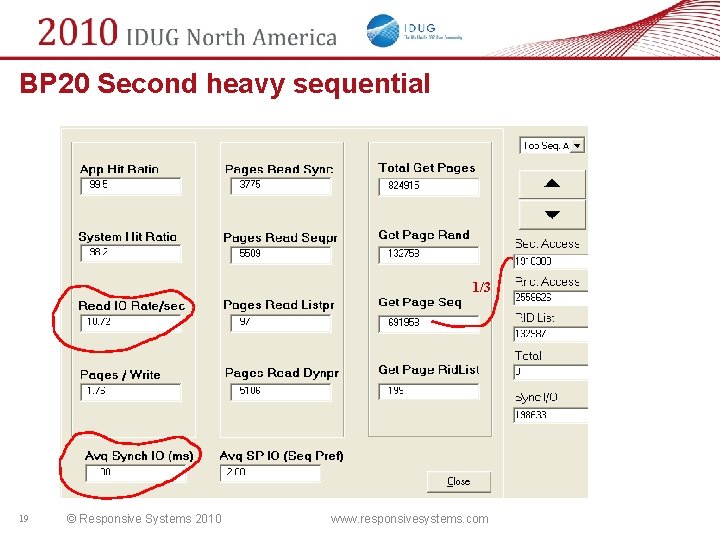 BP 20 Second heavy sequential 1/3 19 © Responsive Systems 2010 www. responsivesystems. com