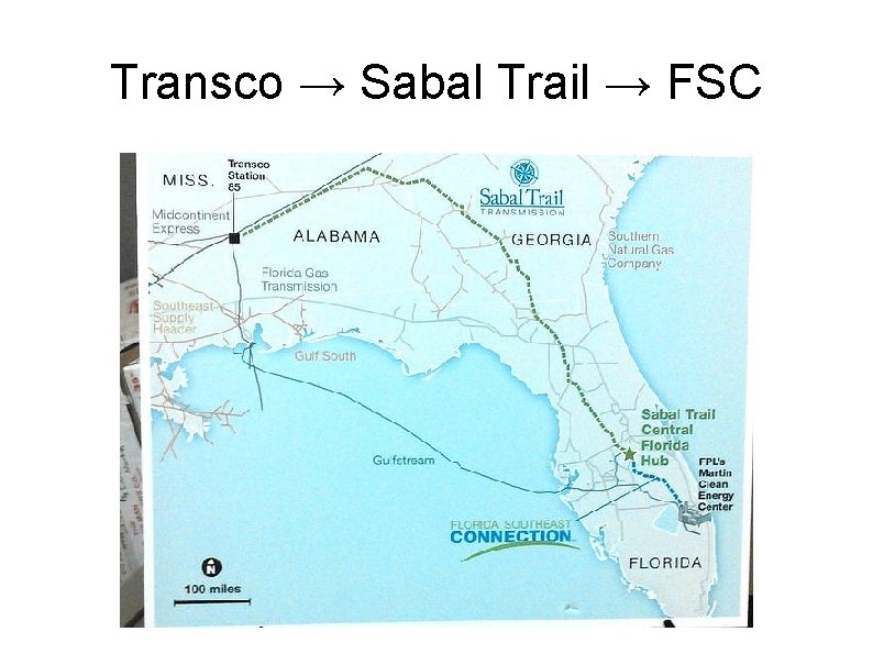 Transco → Sabal Trail → FSC 