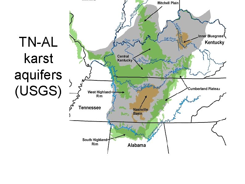TN-AL karst aquifers (USGS) 