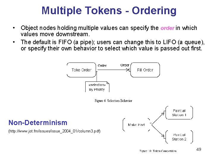 Multiple Tokens - Ordering • Object nodes holding multiple values can specify the order Multiple Tokens - Ordering • Object nodes holding multiple values can specify the order