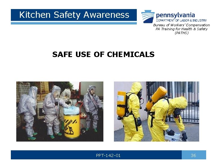 Kitchen Safety Awareness Bureau of Workers’ Compensation PA Training for Health & Safety (PATHS)