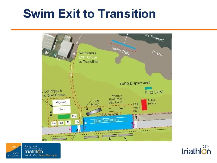 Swim Exit to Transition 