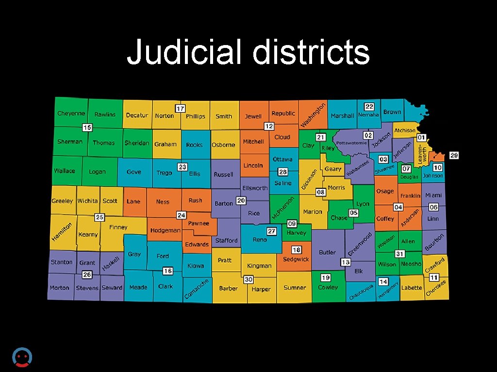 Judicial districts 