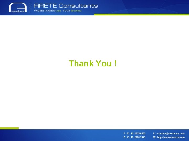 Thank You ! 