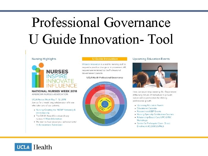  Professional Governance U Guide Innovation- Tool 