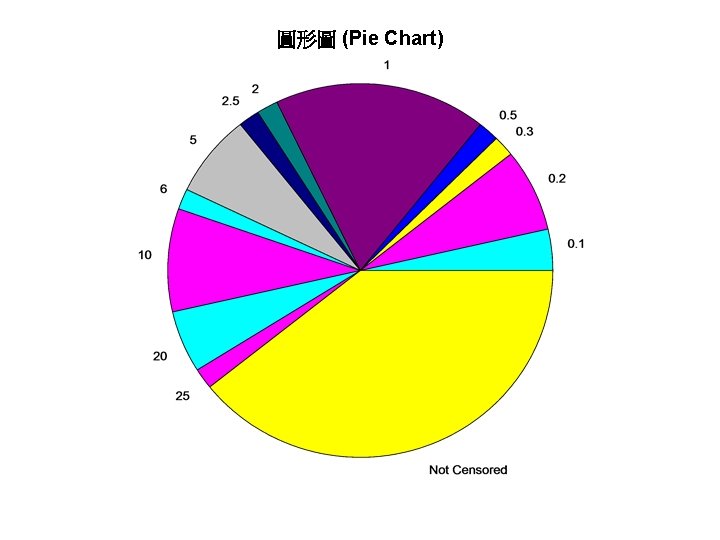 圓形圖 (Pie Chart) 