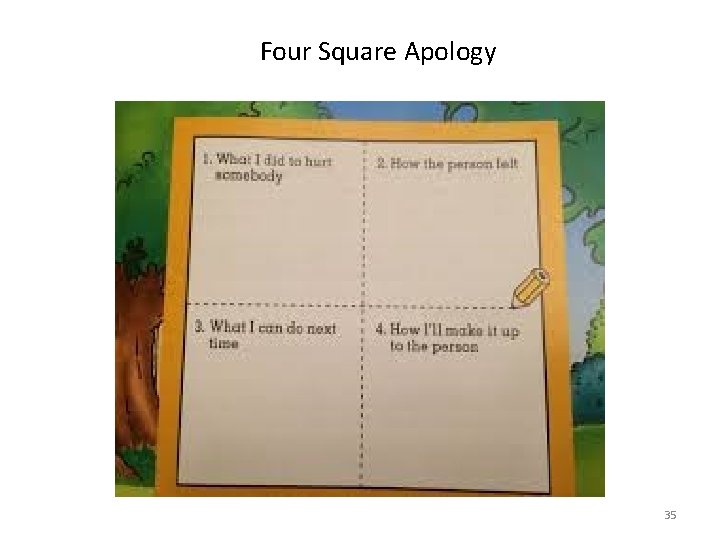 Four Square Apology 35 