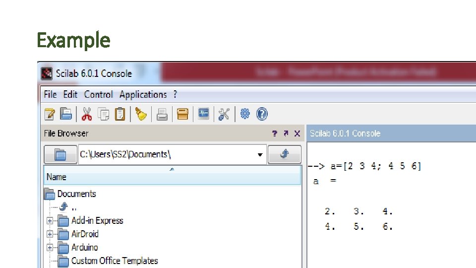 Example 