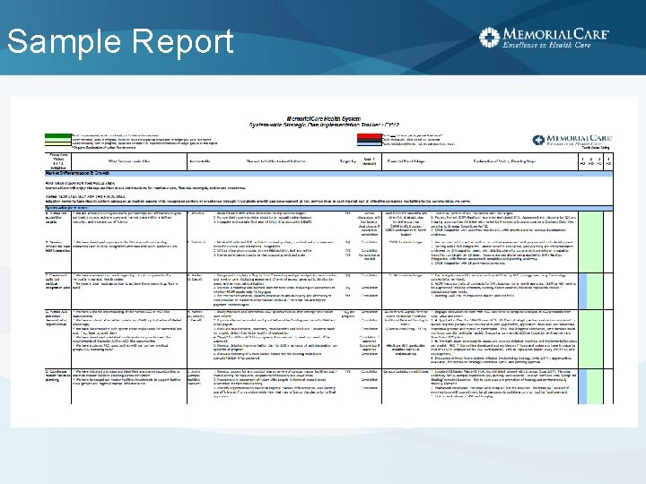 Sample Report 