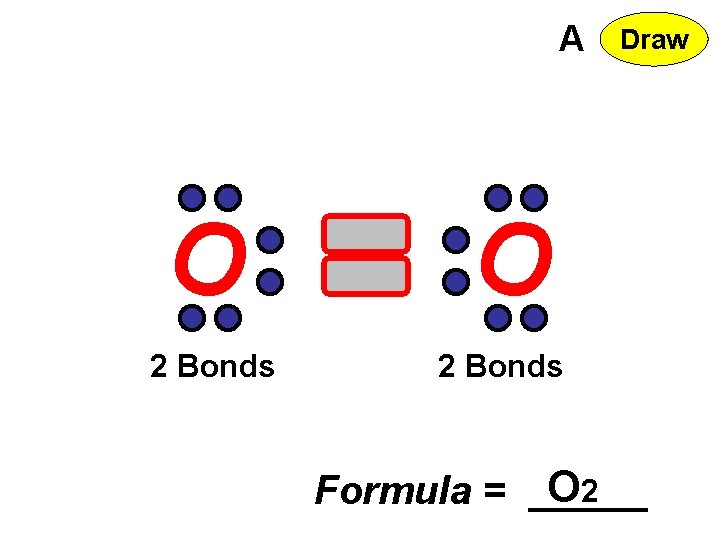 A O 2 Bonds Formula = O 2 Draw 