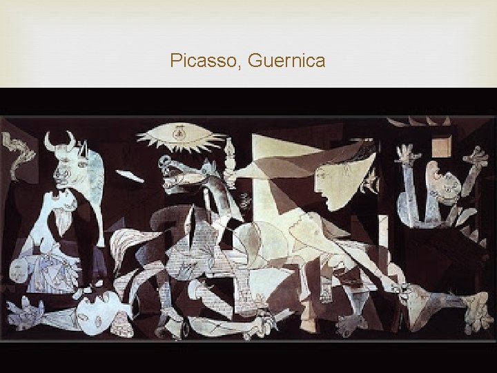 Picasso, Guernica 