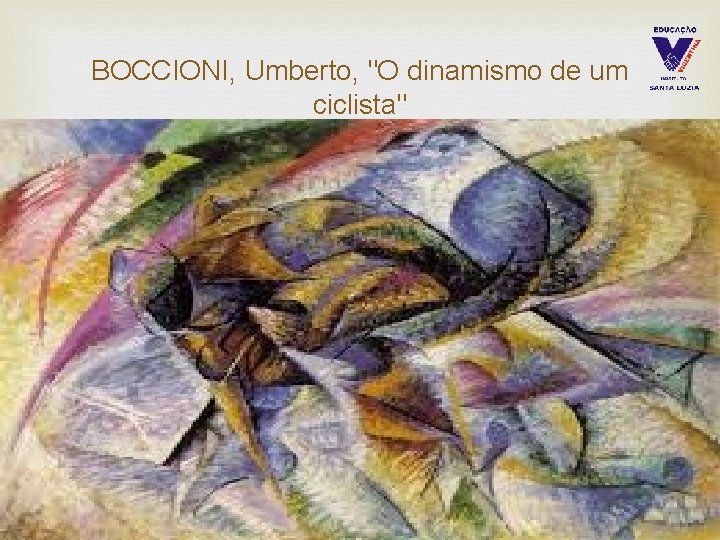 BOCCIONI, Umberto, "O dinamismo de um ciclista" 