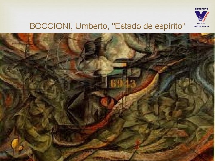 BOCCIONI, Umberto, "Estado de espírito” 