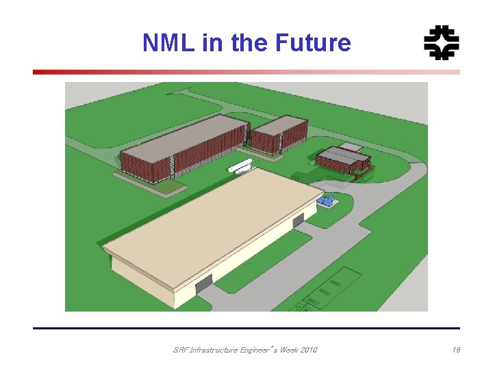 NML in the Future SRF Infrastructure Engineer’s Week 2010 16 