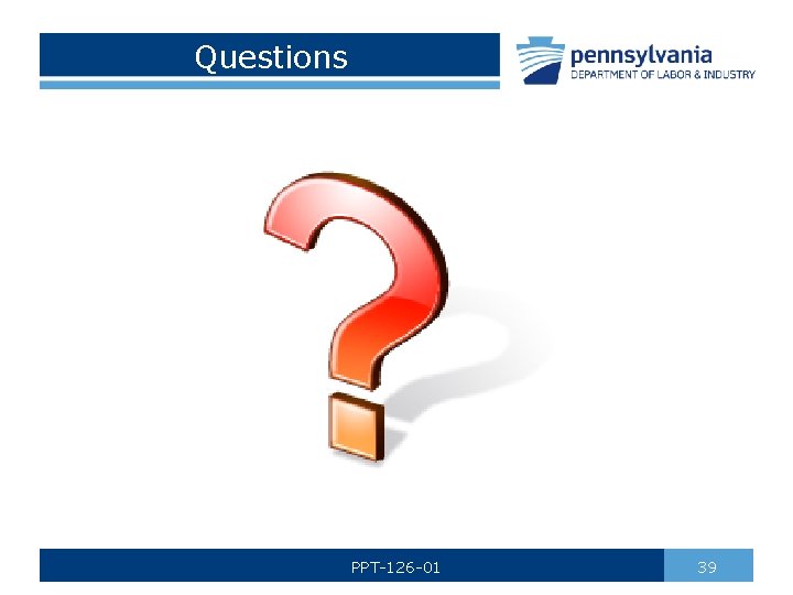 Questions PPT-126 -01 39 