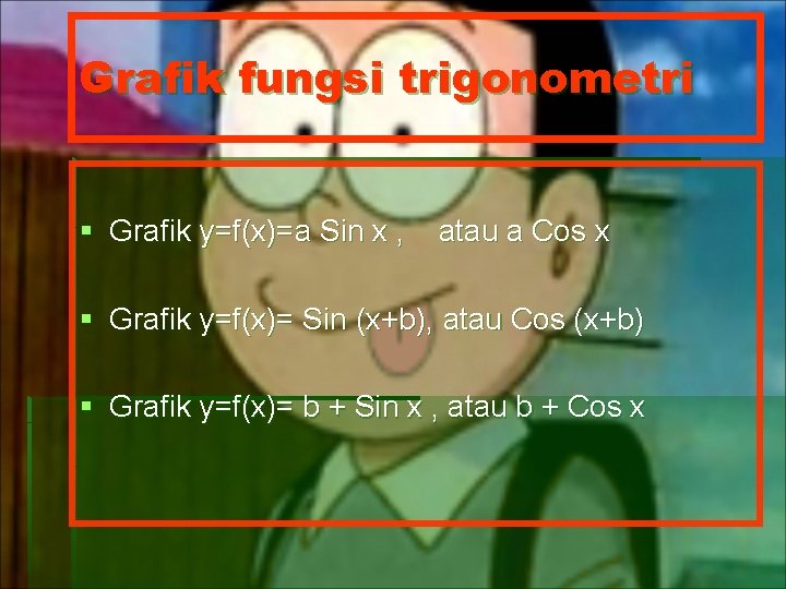 Grafik fungsi trigonometri § Grafik y=f(x)=a Sin x , atau a Cos x §