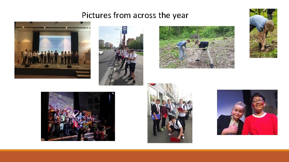 Pictures from across the year 