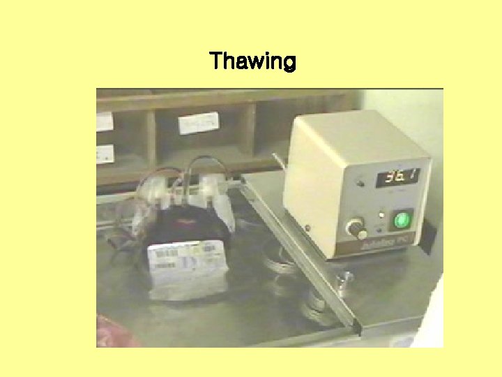 Thawing 
