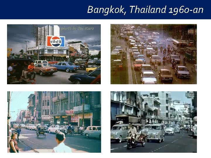Bangkok, Thailand 1960 -an 