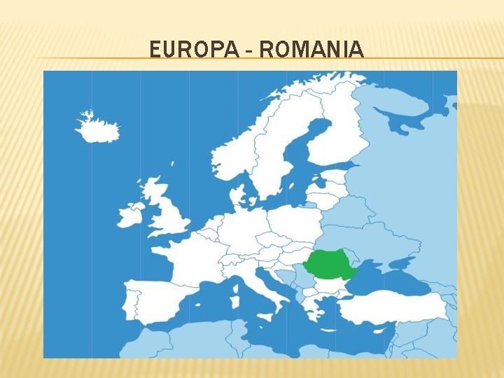 EUROPA - ROMANIA 