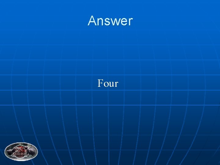 Answer Four 