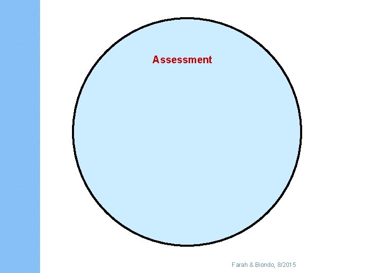 Assessment Farah & Biondo, 8/2015 