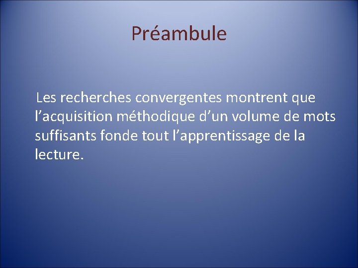 LE VOCABULAIRE A LECOLE ELEMENTAIRE Pour quoi faire