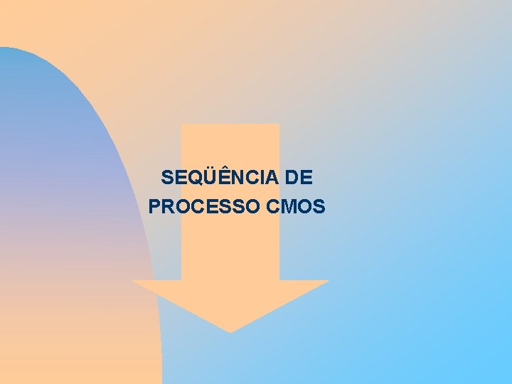 SEQÜÊNCIA DE PROCESSO CMOS 