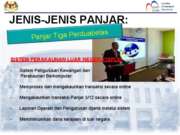 JENIS-JENIS PANJAR: s la e b a u d r e P a ig