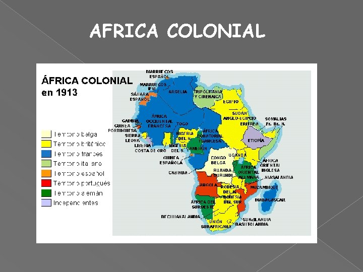 AFRICA COLONIAL 