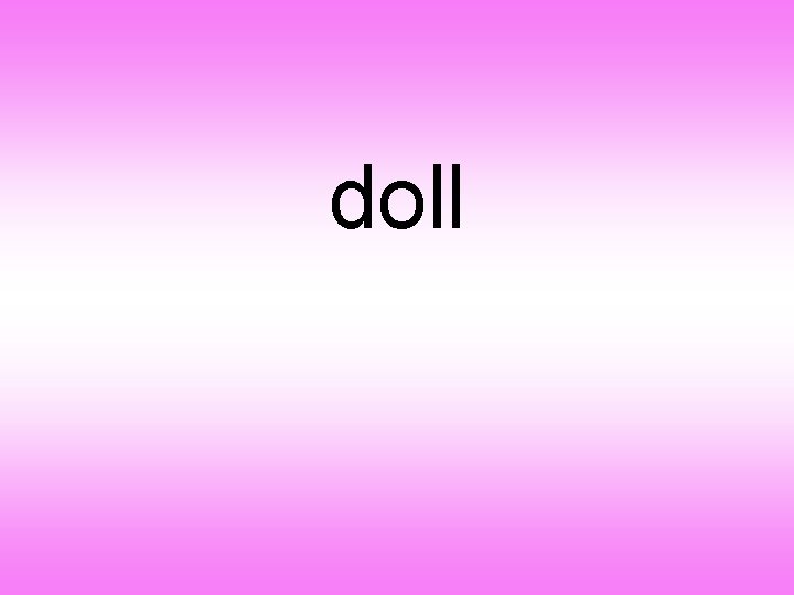 doll 