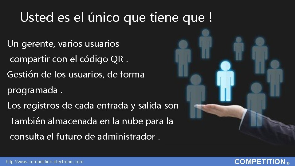 Usted es el único que tiene que ! Un gerente, varios usuarios compartir con