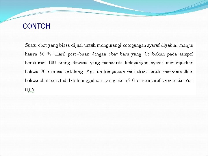 CONTOH 