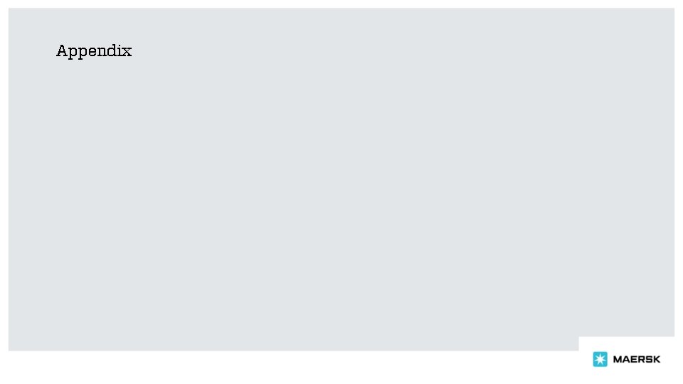Appendix 