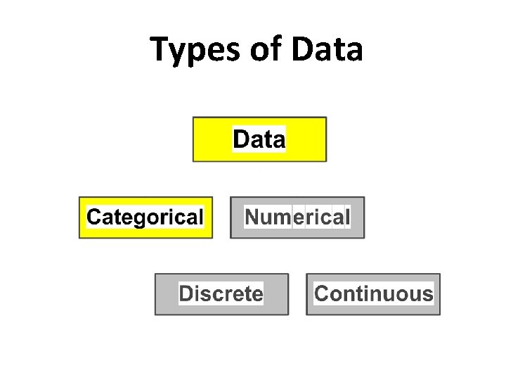 Types of Data 