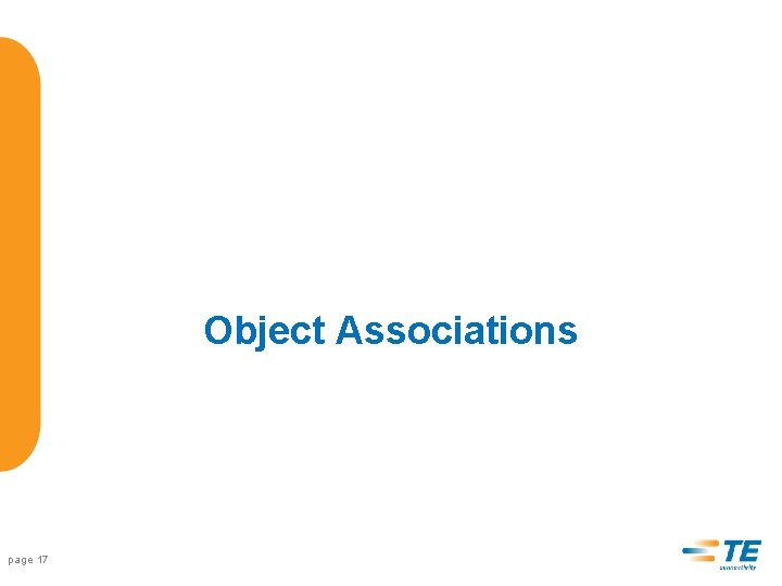 Object Associations page 17 
