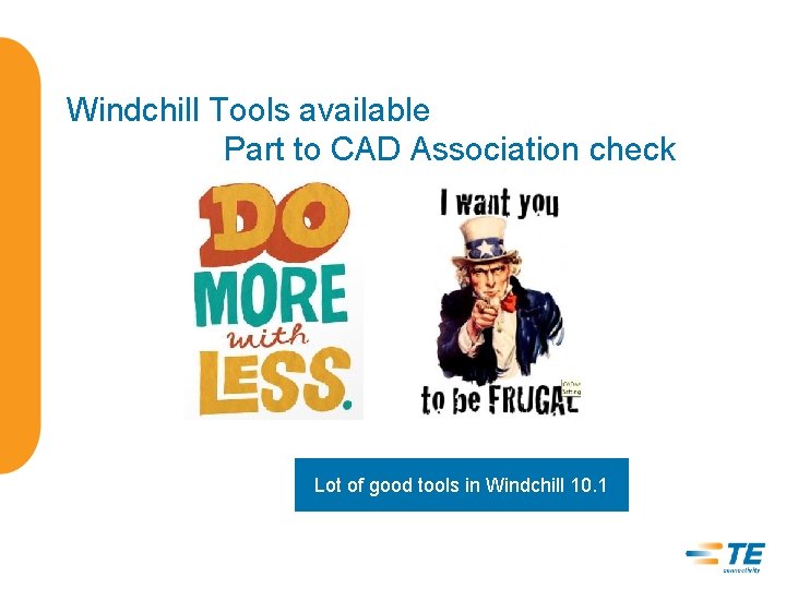 Windchill Tools available Part to CAD Association check Lot of good tools in Windchill