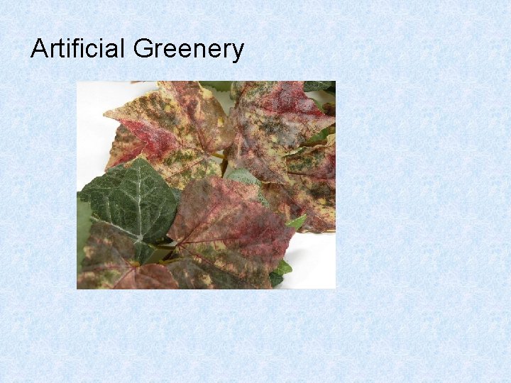 Artificial Greenery Artificial Greenery