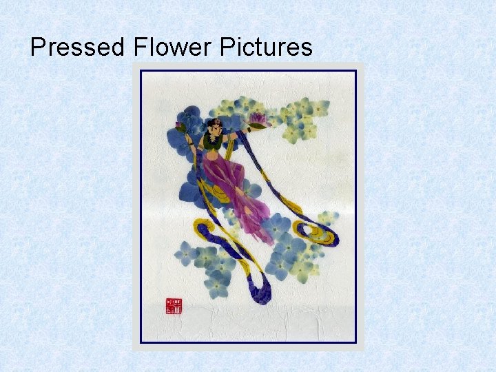 Pressed Flower Pictures 