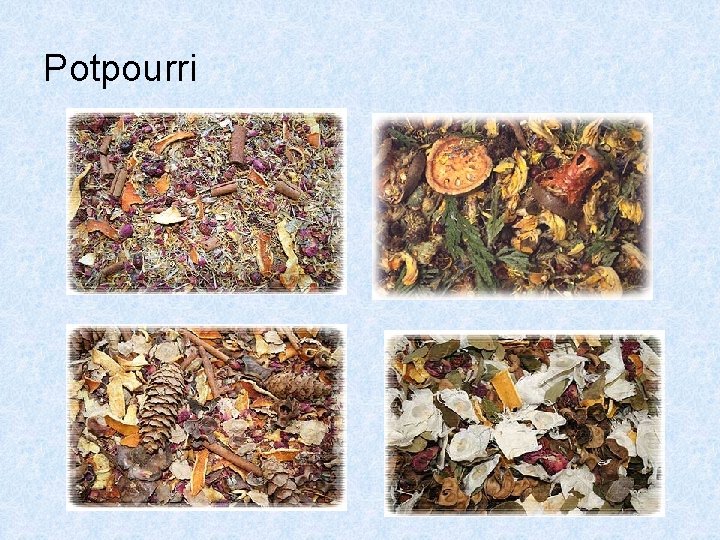 Potpourri Potpourri