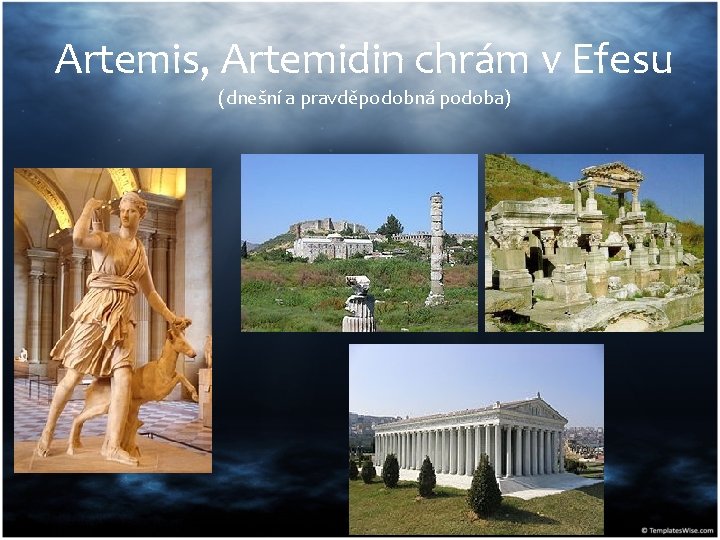 Artemis, Artemidin chrám v Efesu (dnešní a pravděpodobná podoba) 