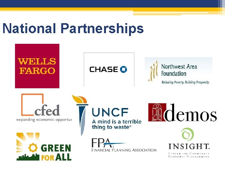 National Partnerships 