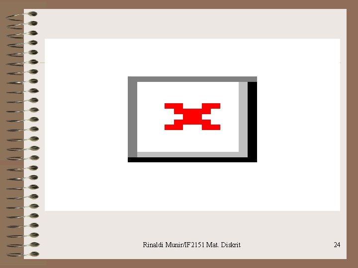 Rinaldi Munir/IF 2151 Mat. Diskrit 24 
