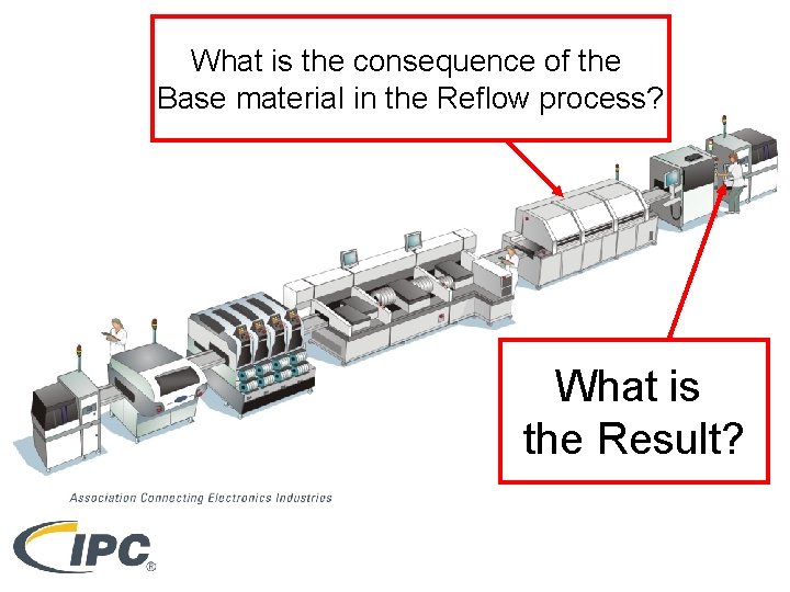 What is the consequence of the Base material in the Reflow process? What is