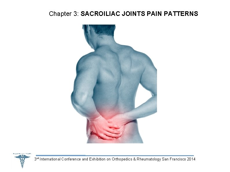 Chapter 3: SACROILIAC JOINTS PAIN PATTERNS 3 rd International Conference and Exhibition on Orthopedics