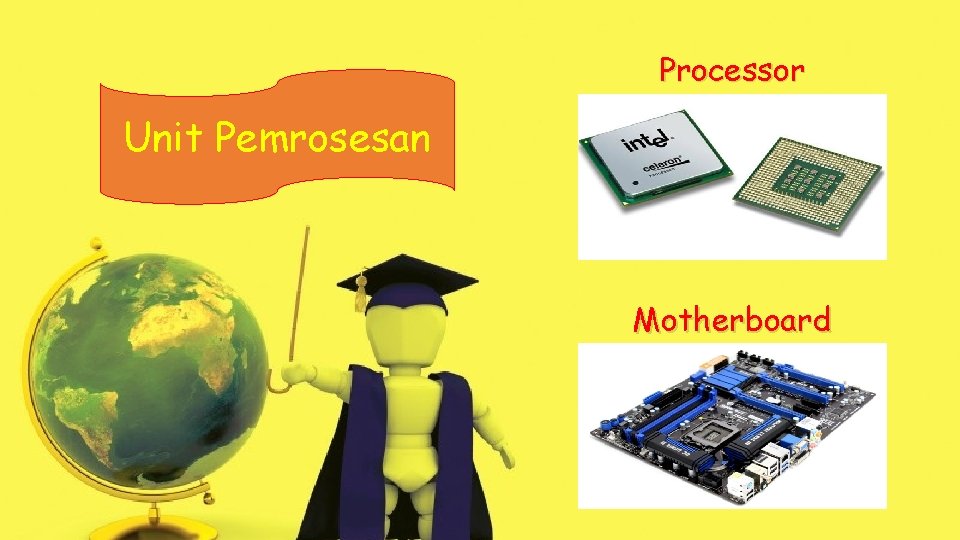 Processor Unit Pemrosesan Motherboard 