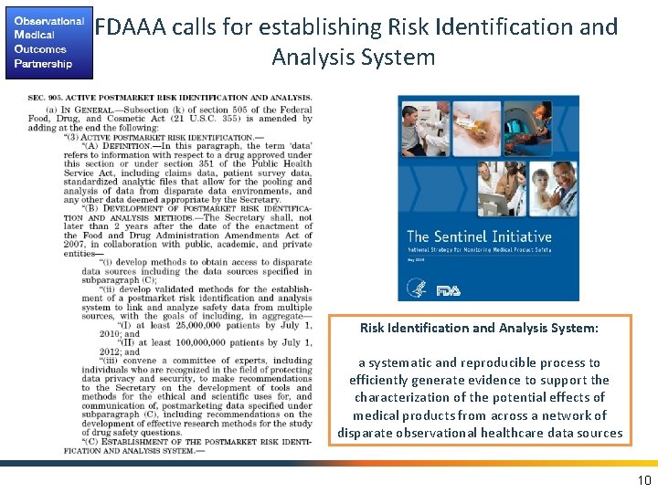  FDAAA calls for establishing Risk Identification and Analysis System: a systematic and reproducible