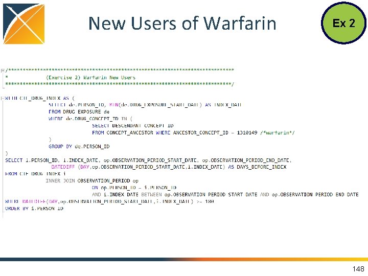 New Users of Warfarin Ex 2 148 