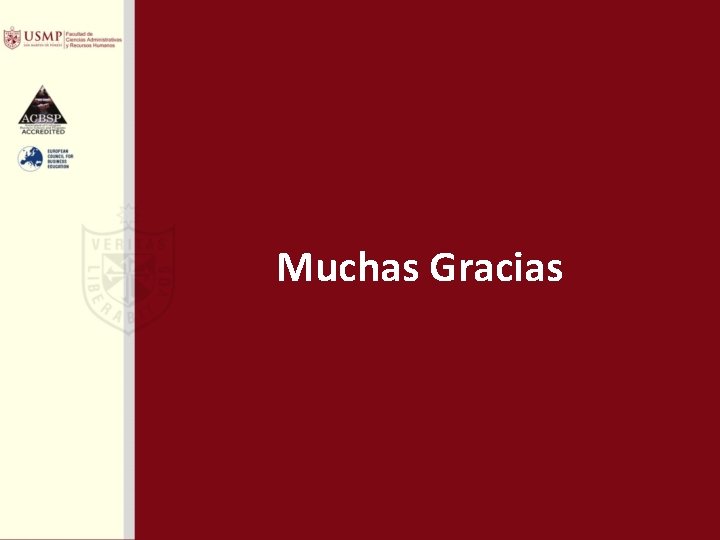 Muchas Gracias 